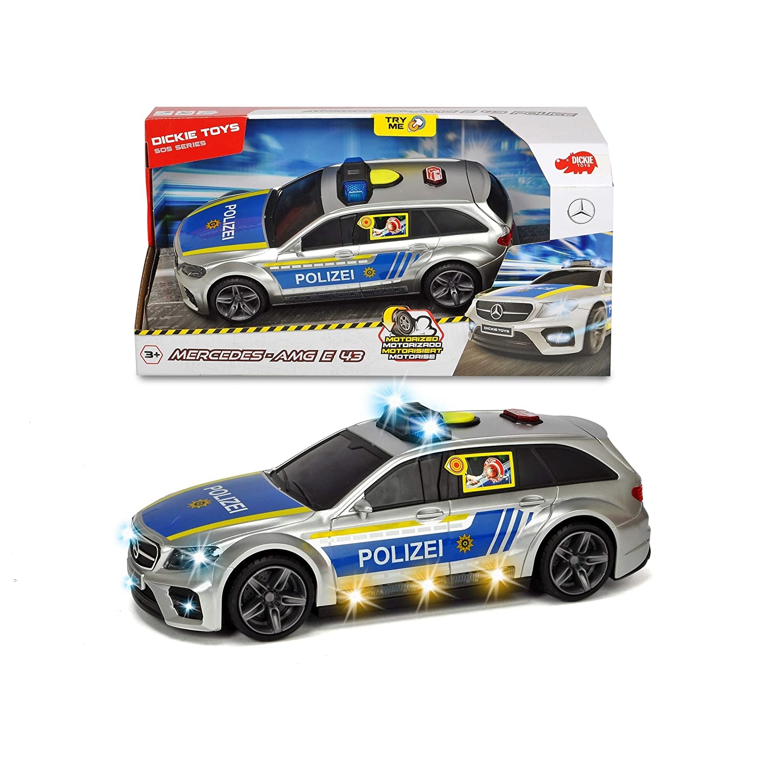 Dickie 203716018 Mercedes Benz E43 AMG Police