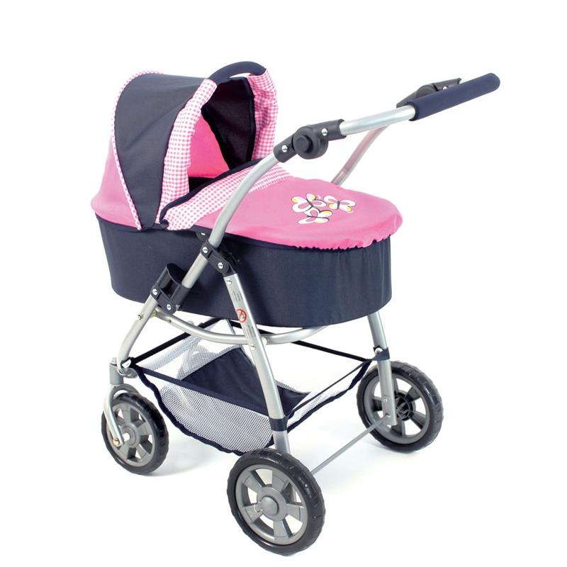Bayer Chic 2000 637-46 3 in 1 Kombi EMOTION ALL IN, Pink Checker