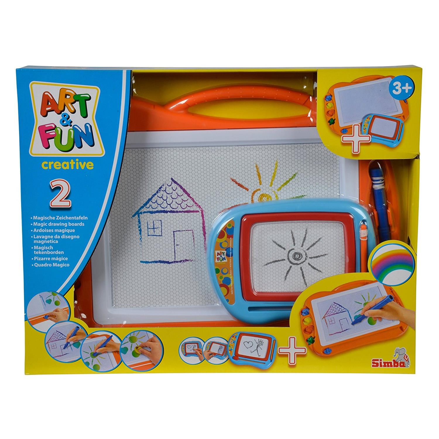 Simba Toys 106334149 Art and Fun 2 Maltafeln