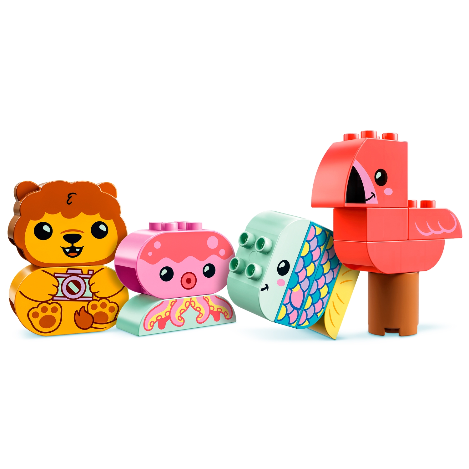 LEGO 10966 DUPLO® Badewannenspaß: Schwimmende Tierinsel