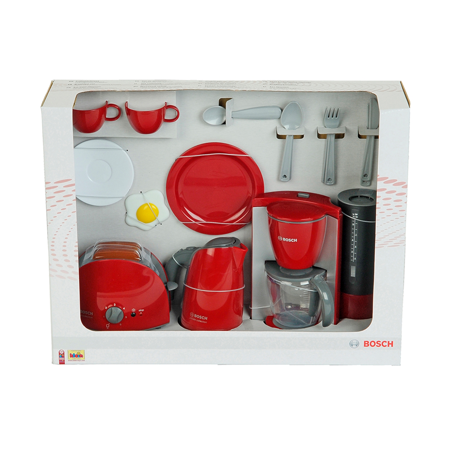 Theo Klein 9564 Bosch Küchenset groß rot