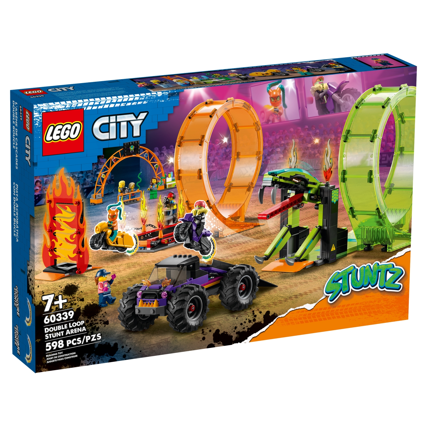 Lego 60339 Stuntshow-Doppellooping