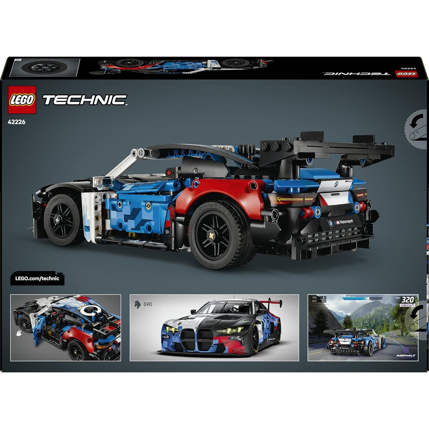 LEGO 42226 BMW M4 GT3 EVO Rennwagen