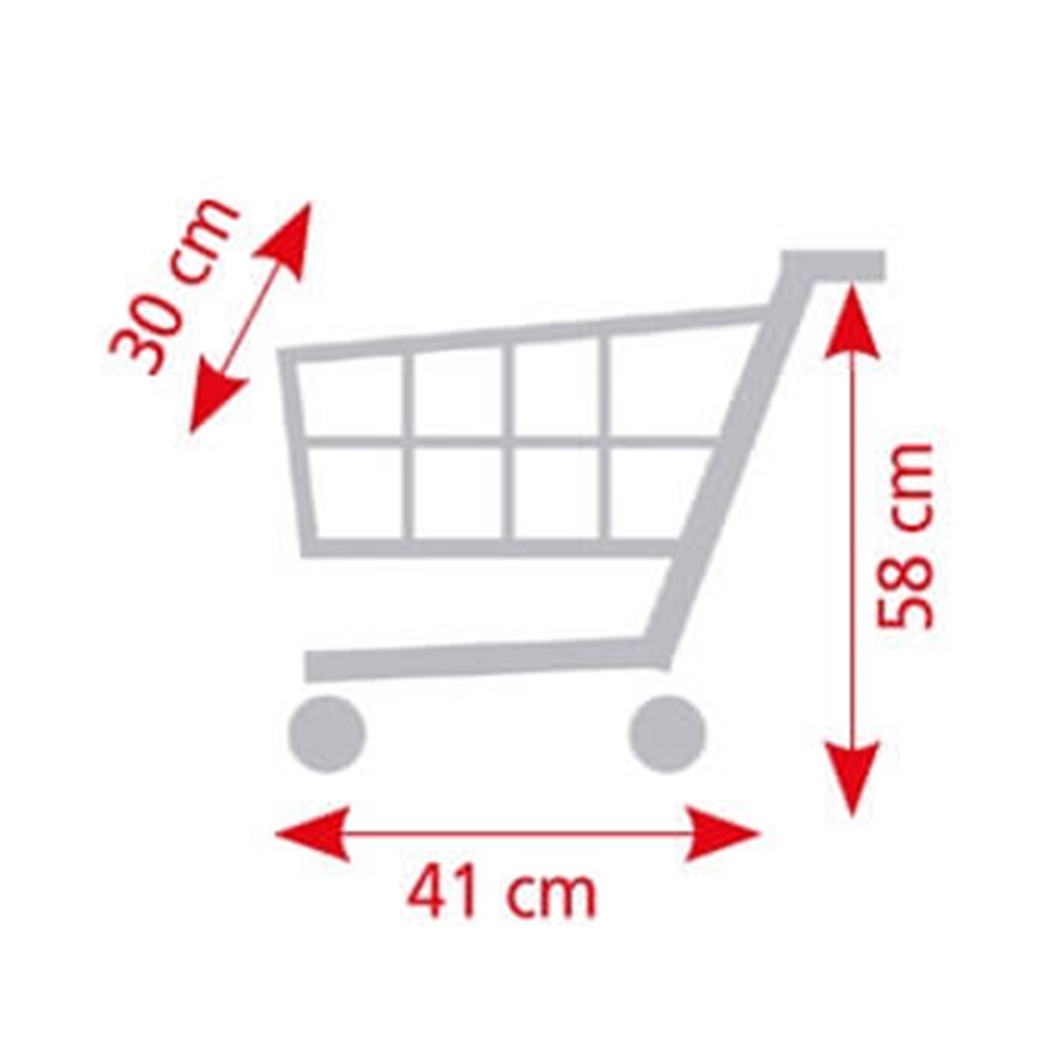 Bayer Chic 2000 760-50 Supermarkt-Einkaufswagen