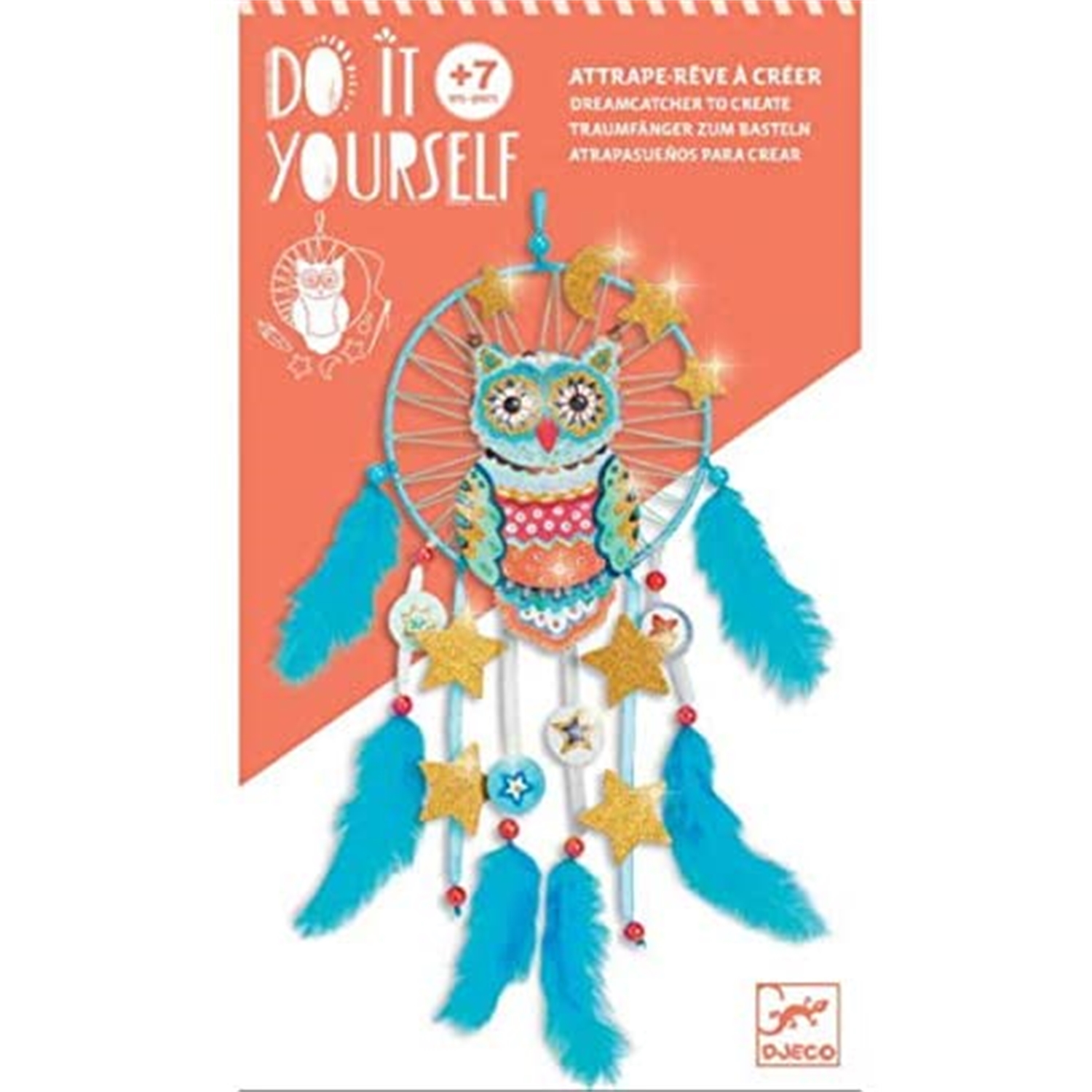 Djeco DJ07961 Do it yourself: Traumfänger zum Basteln: Goldene E