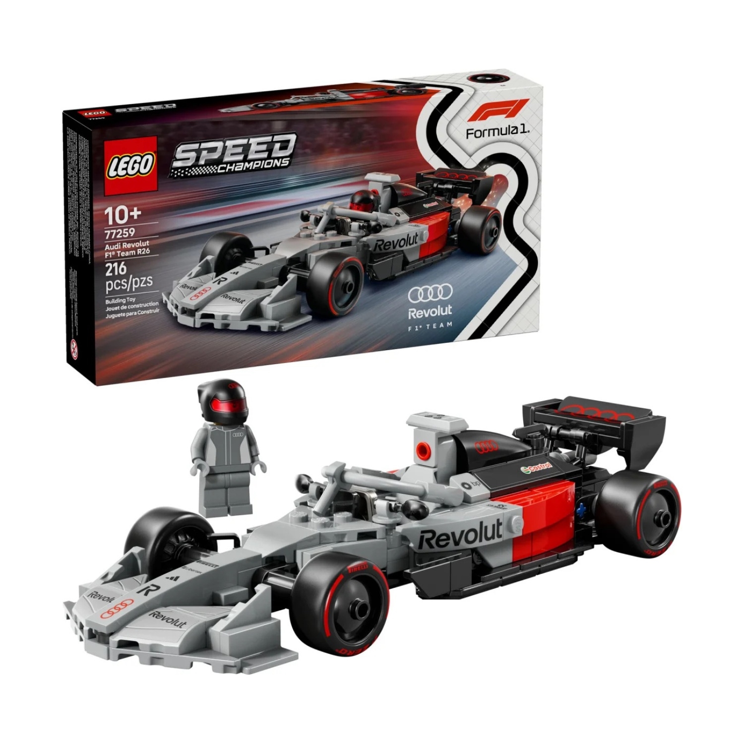 LEGO 77259 Audi Revolut F1 Team R26 Rennwagen