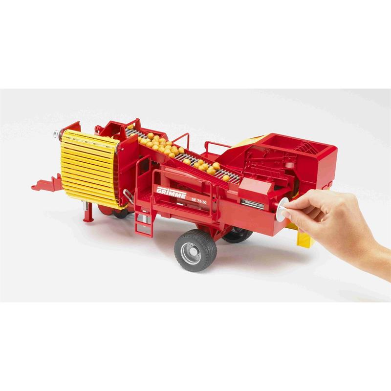 Bruder 02130 Grimme SE75-30 Kartoffelvollernter mit