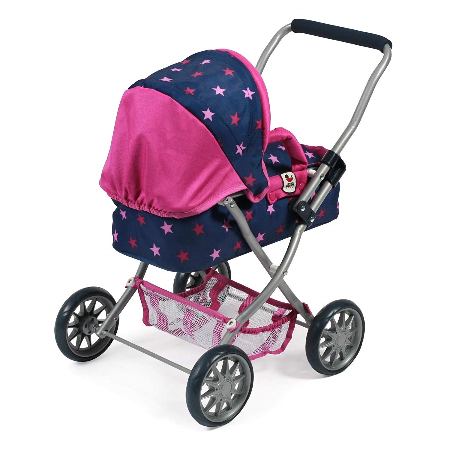Bayer Chic 2000 555-72 Mini-Kuschelwagen SMARTY, Stars marine