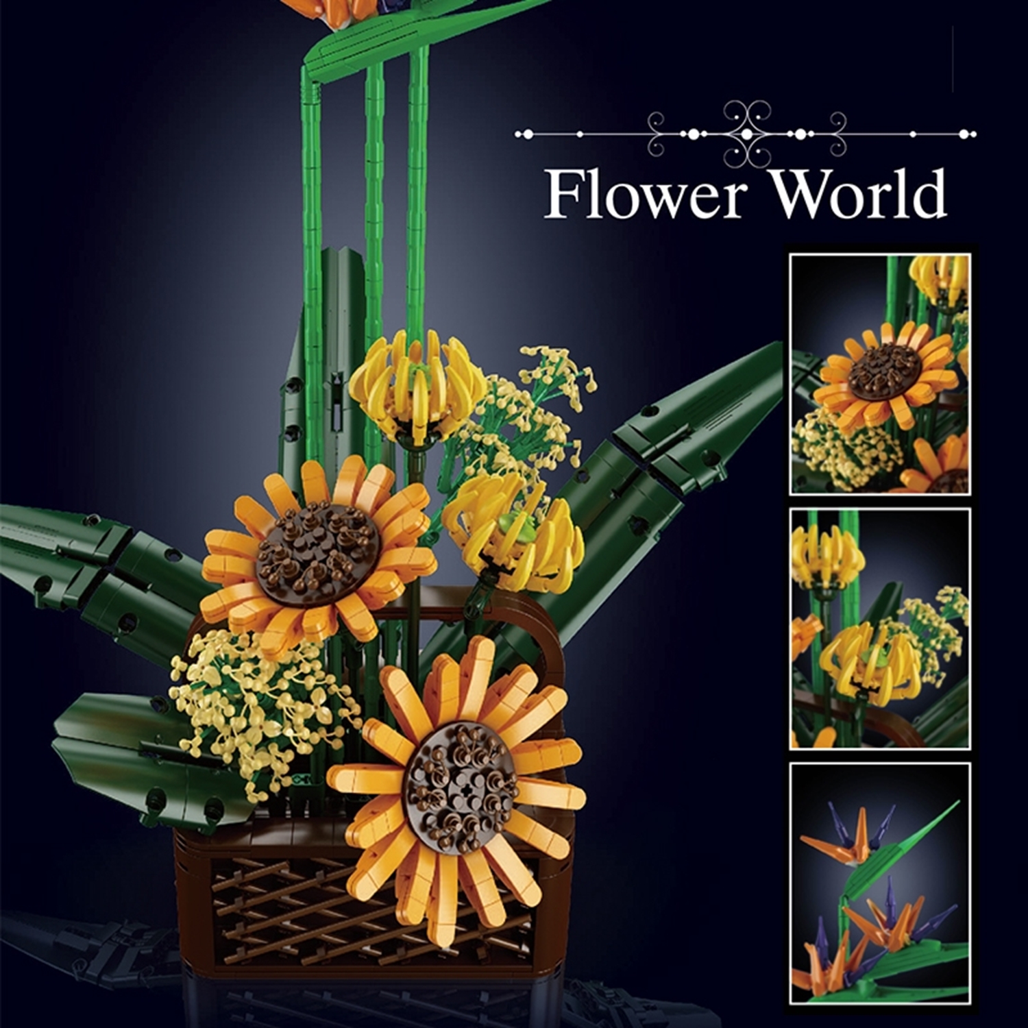 Mould King 10024 Paradiesvogelblume