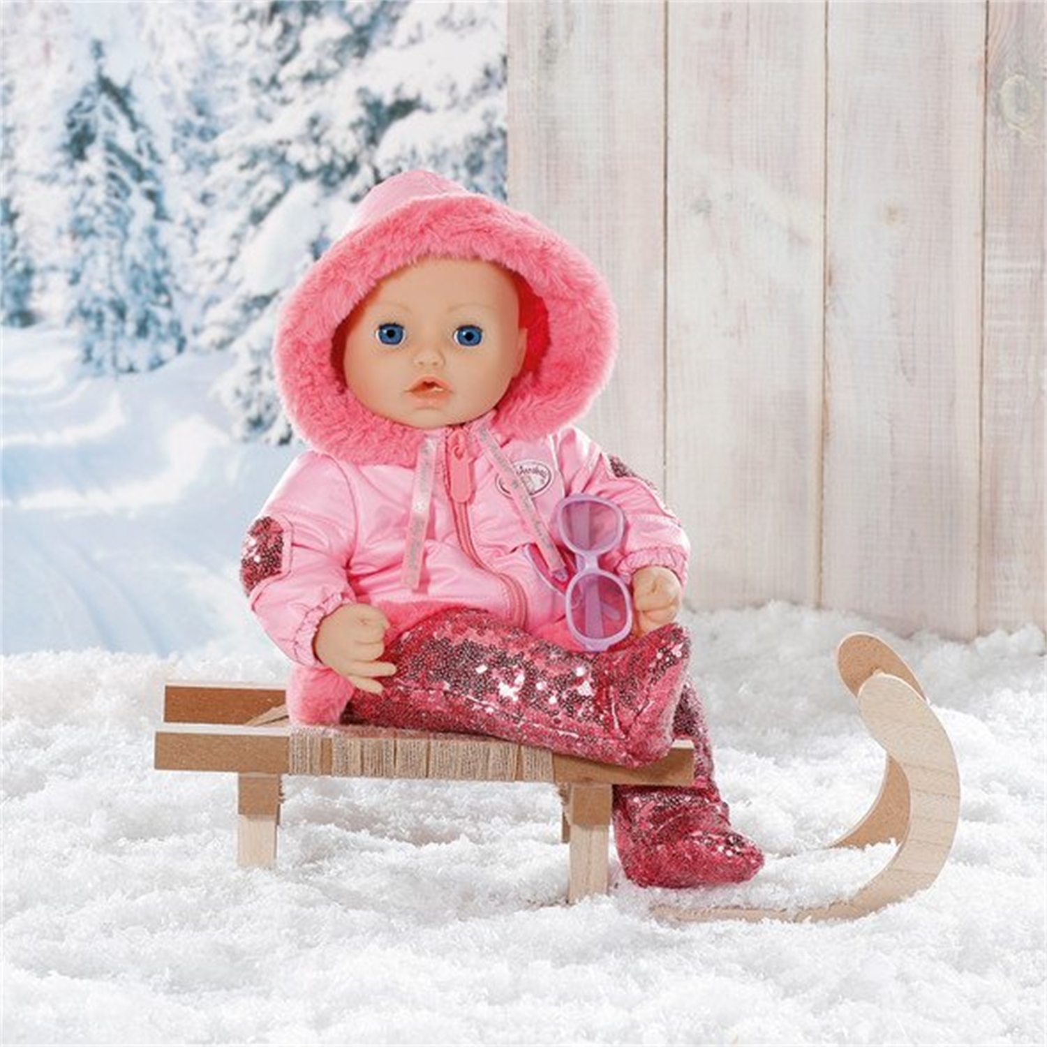 Zapf Creation 706077 Baby Annabell Deluxe Schneeanzug