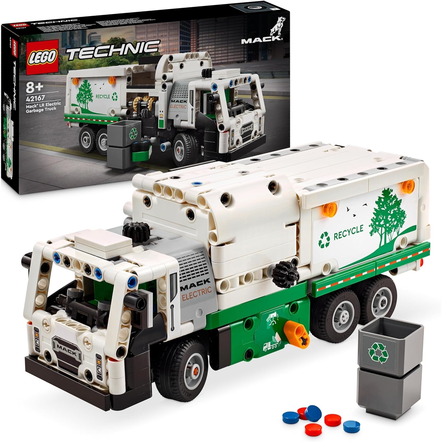 LEGO 42167 Mack® LR Electric Müllwagen