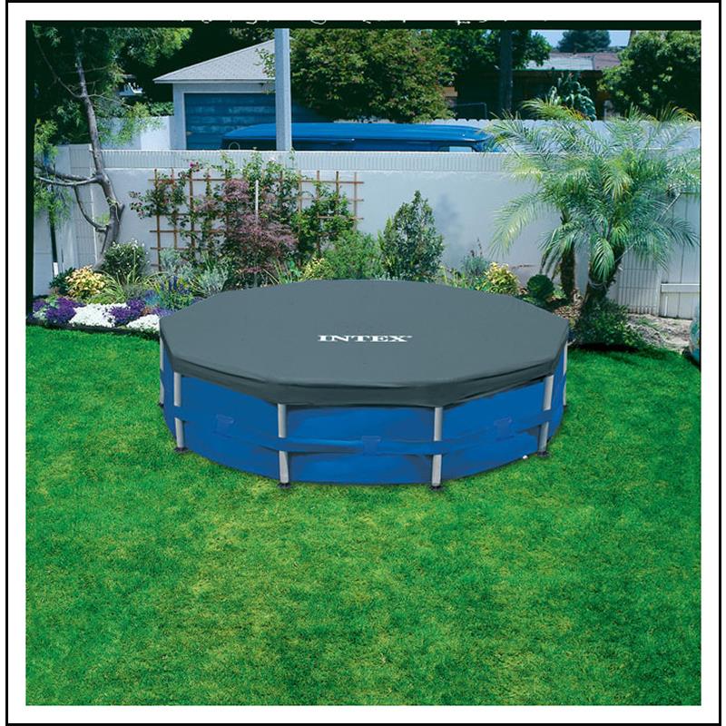 Intex 28031 Abdeckplane für Frame Pools ( Ø 366 cm)