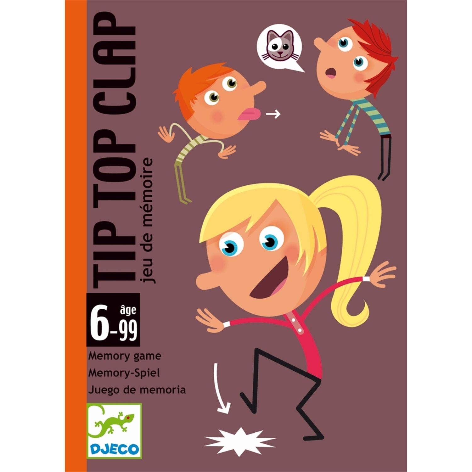 Djeco DJ05120 Kartenspiele: Tip Top Clap