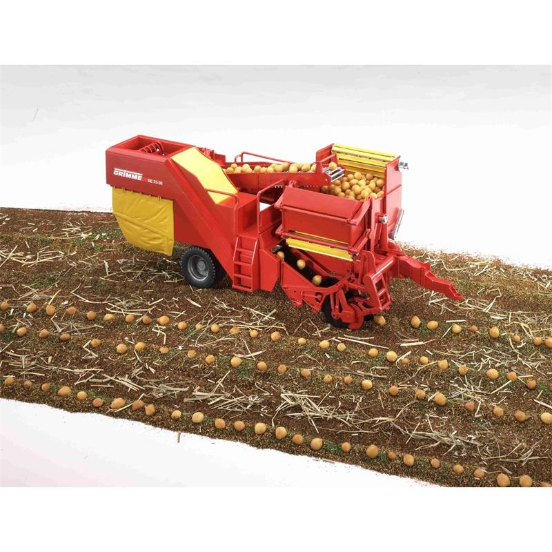 Bruder 02130 Grimme SE75-30 Kartoffelvollernter mit