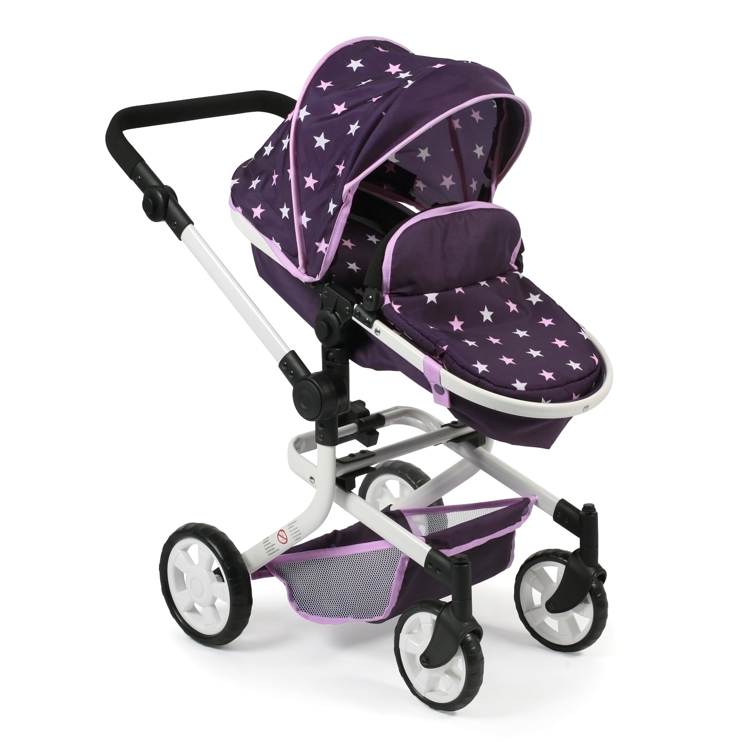 Bayer Chic 2000 595-71 Kombi-Puppenwagen Mika Star lila