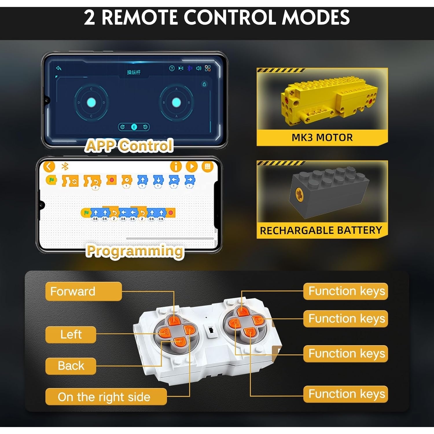Mould King 15084 D11 Bulldozer