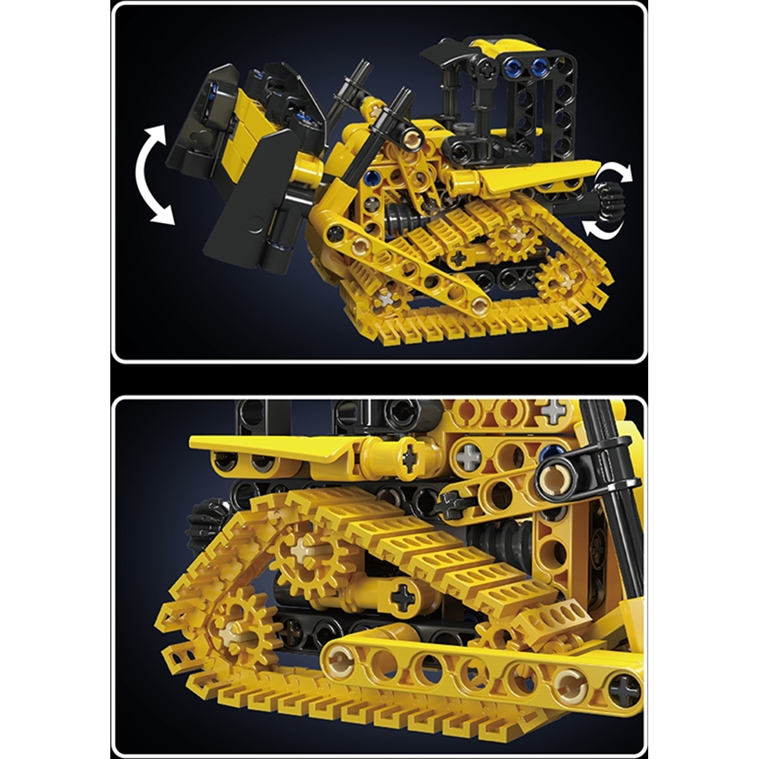 Mould King 24020 Mini-Bulldozer