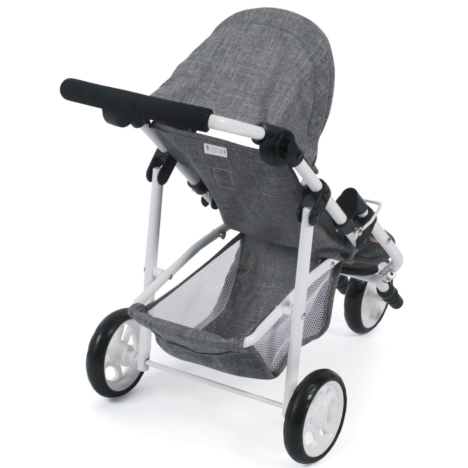 Bayer Chic 2000 612-76 Jogging-Buggy "LOLA", Jeans Grey