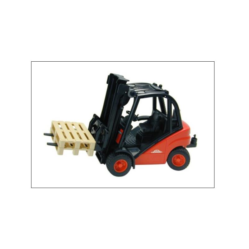 Bruder 02511 Linde Gabelstapler H30D mit Anhängerkupplung und Bruder 02511 Linde Gabelstapler H30D mit Anhängerkupplung und