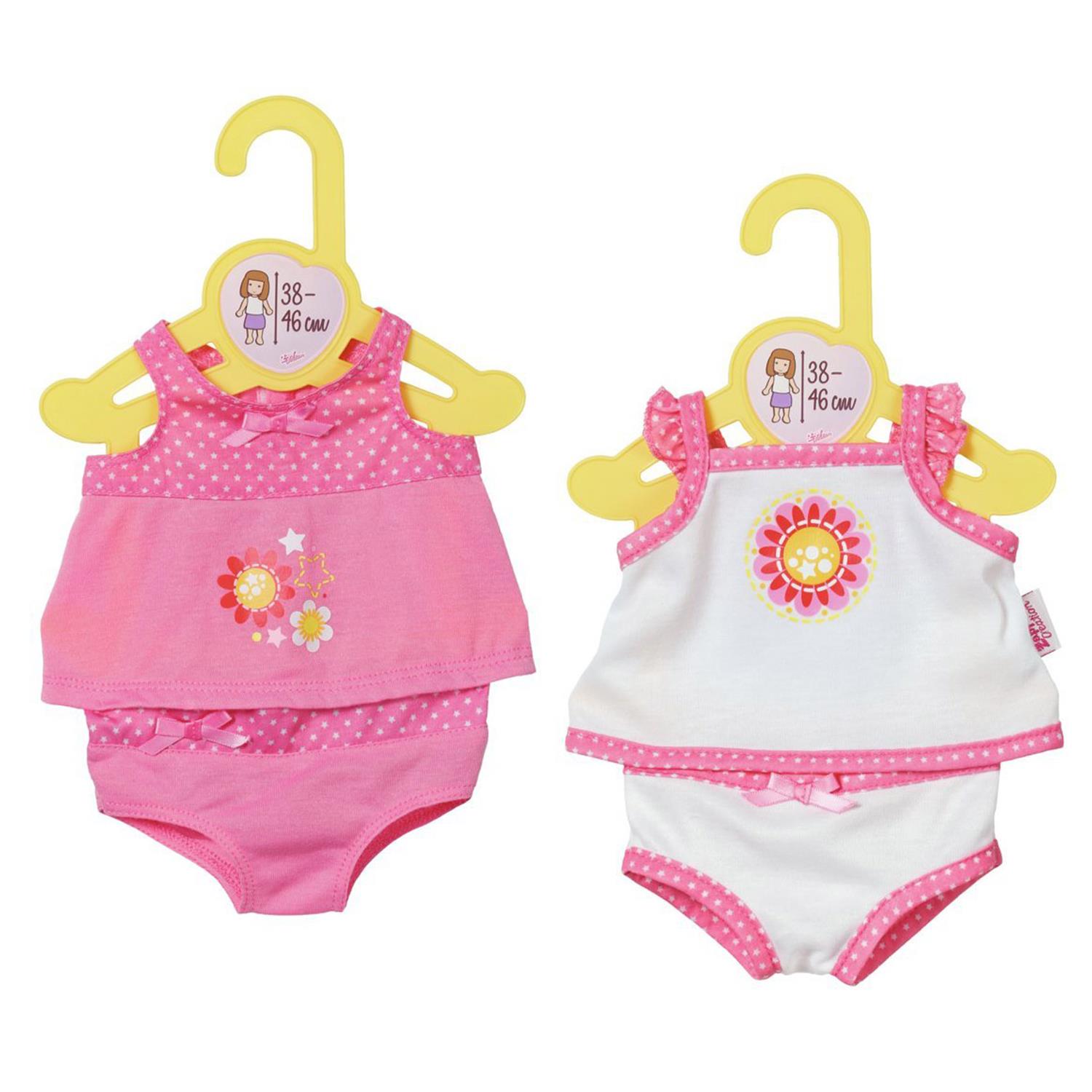 Zapf Creation 870235 Dolly Moda Unterwäsche, für Puppen 38-46 cm