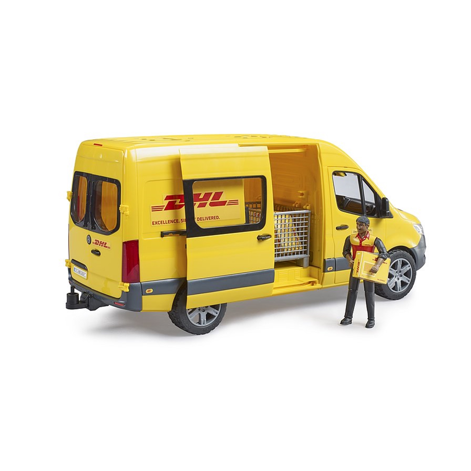 Bruder 02671 MB Sprinter DHL mit Fahrer