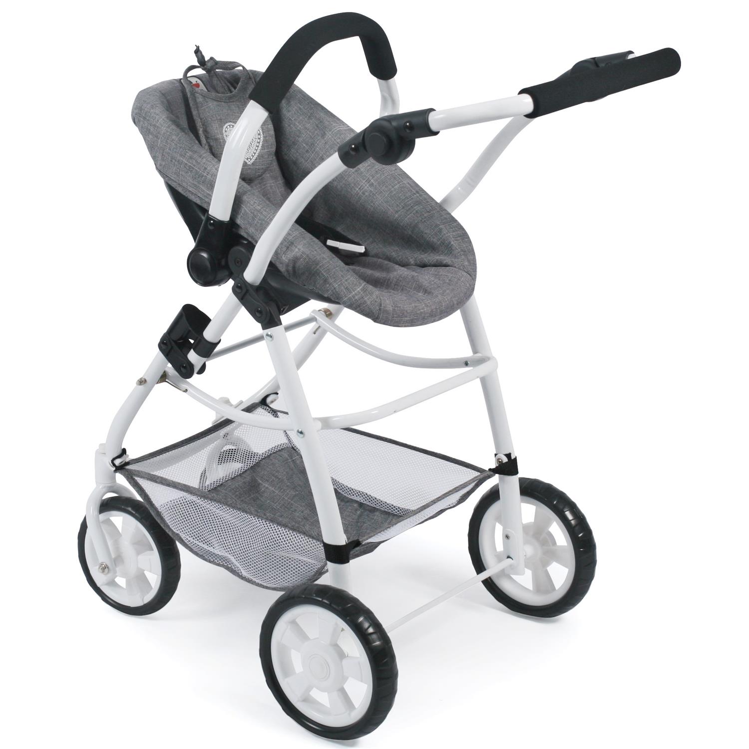 Bayer Chic 2000 637-76 3 in 1 Kombi EMOTION ALL IN, Jeans Grey