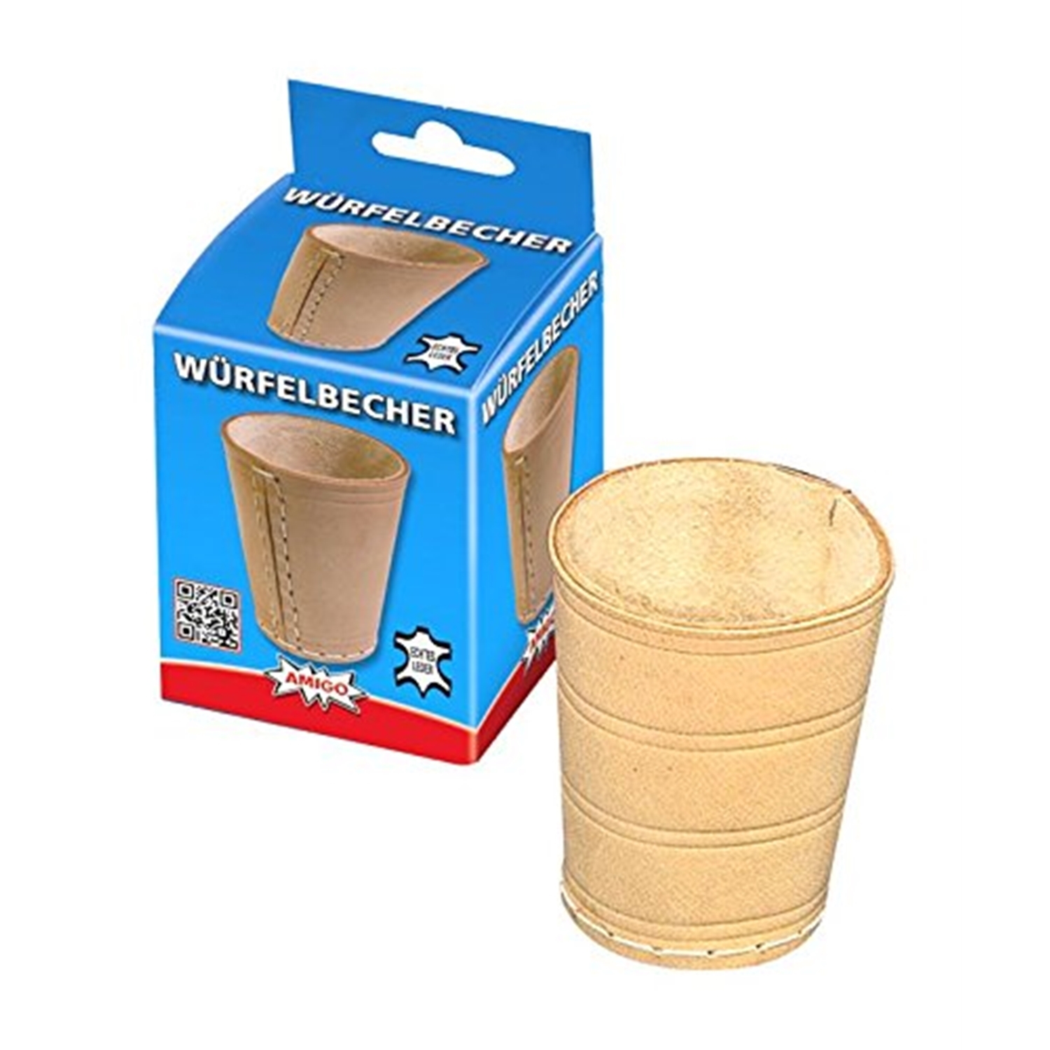 Amigo 87051 Würfelbecher 8,4 cm unbefüllt