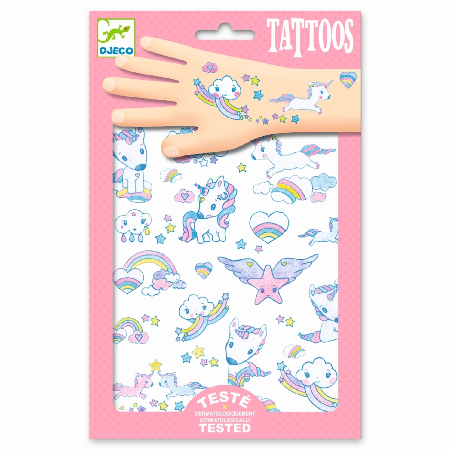 Djeco DJ09575 Tattoos: Unicorns