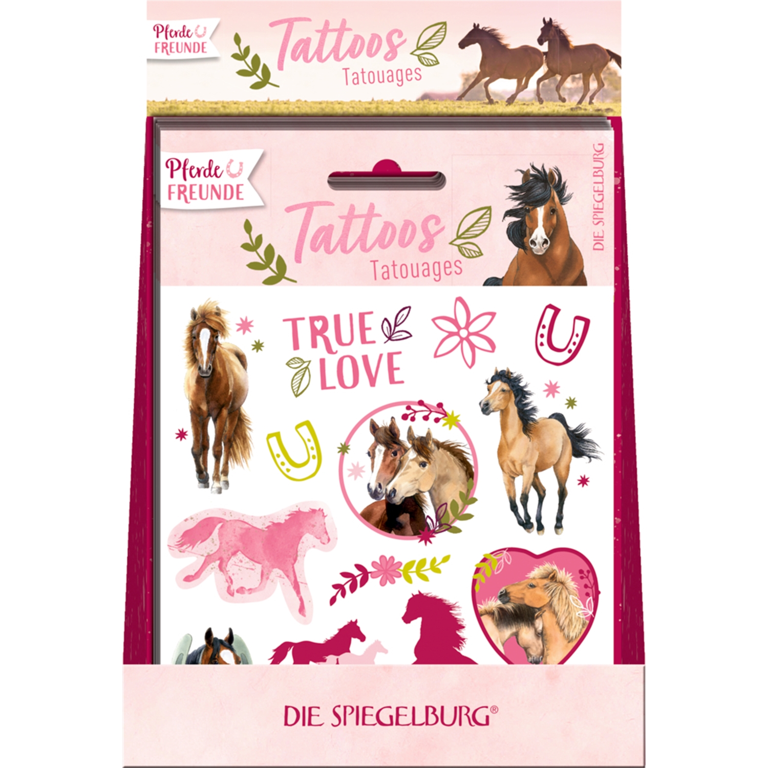 Coppenrath Verlag 16455 Tattoos Pferdefreunde