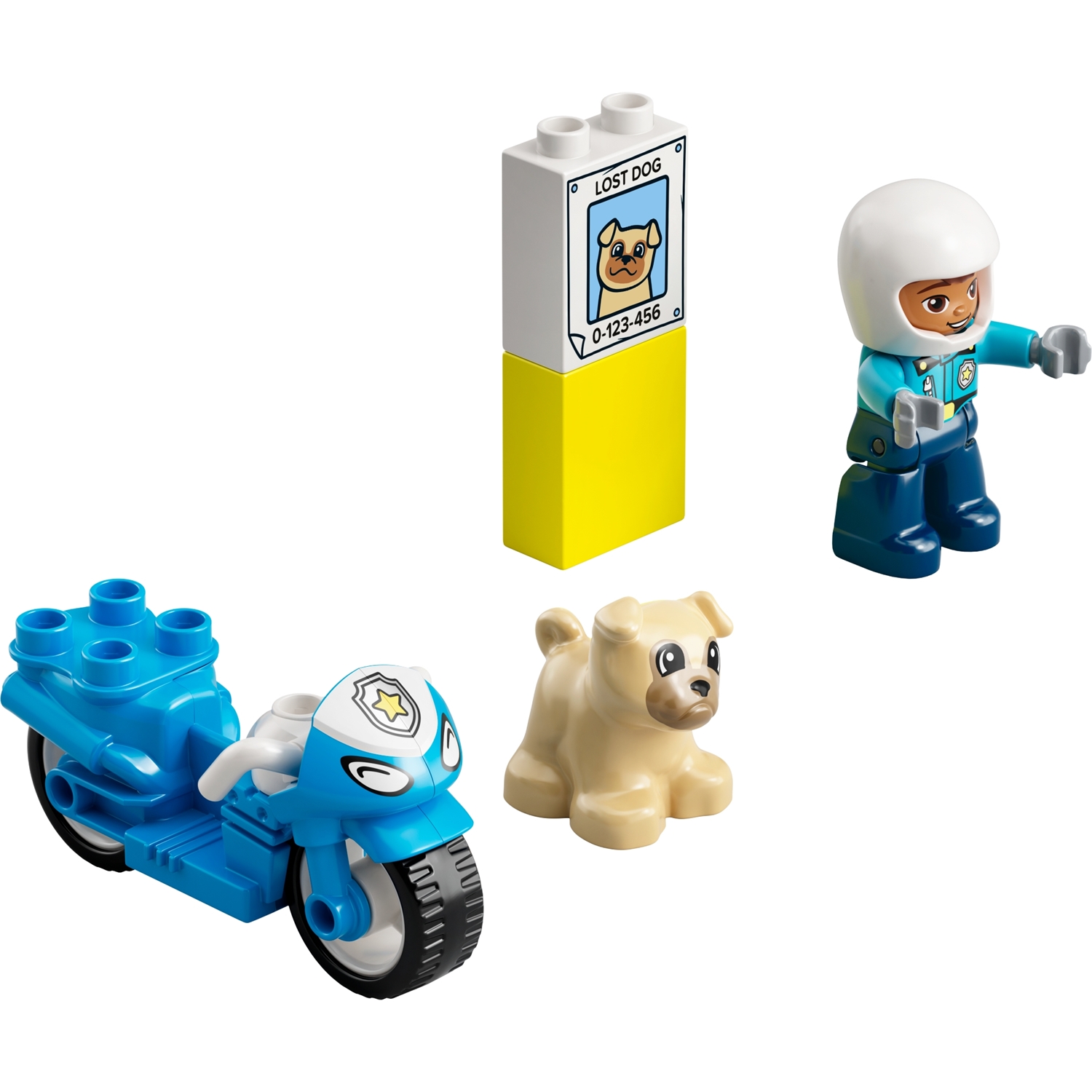 LEGO 10967 DUPLO® Polizeimotorrad