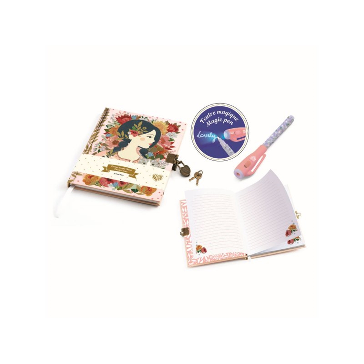 Djeco DD03612 Geheimes Tagebuch: Oana