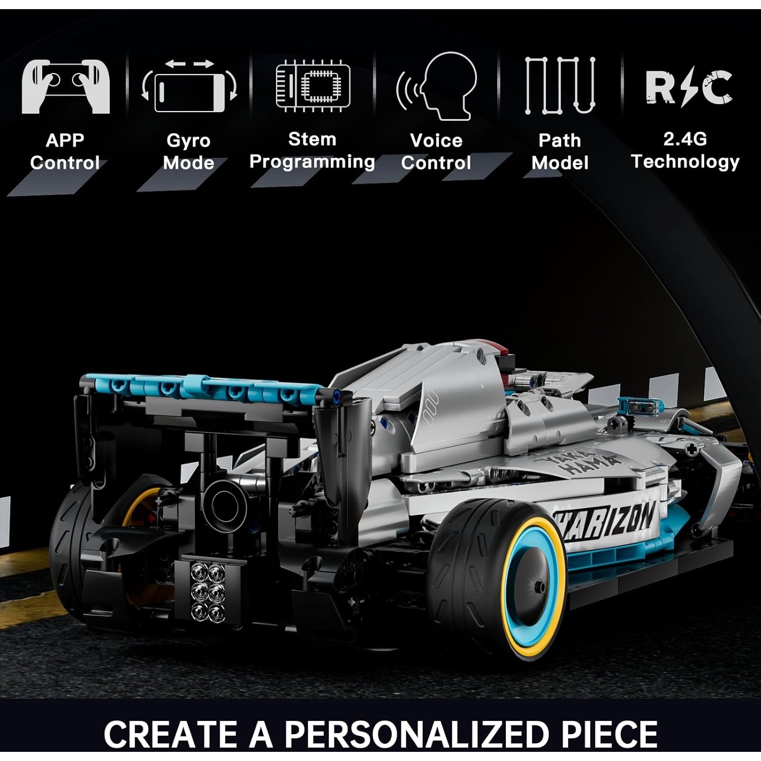 Mould King 13171 RC Rennwagen AMG F1