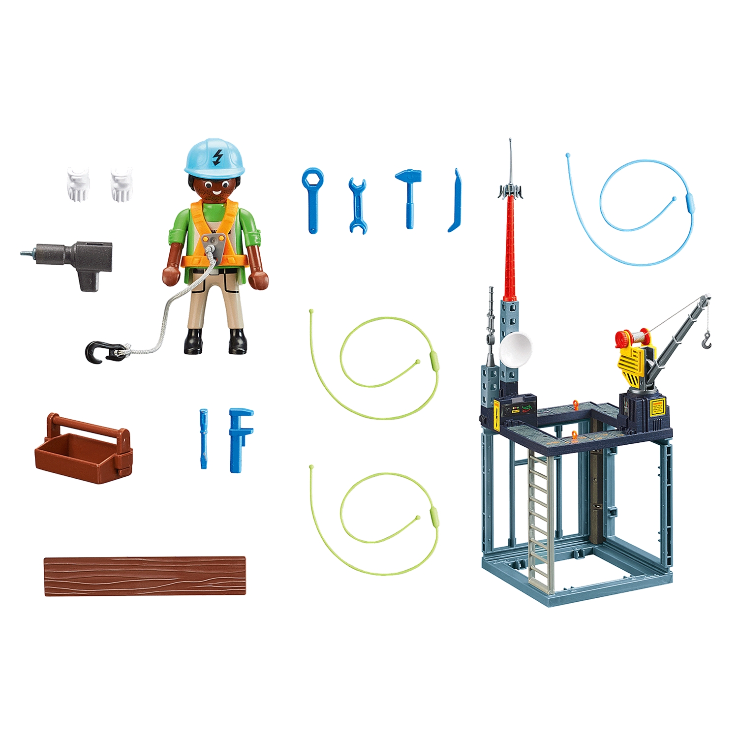 PLAYMOBIL 70816 City Action 70816 Starter Pack Baustelle mit