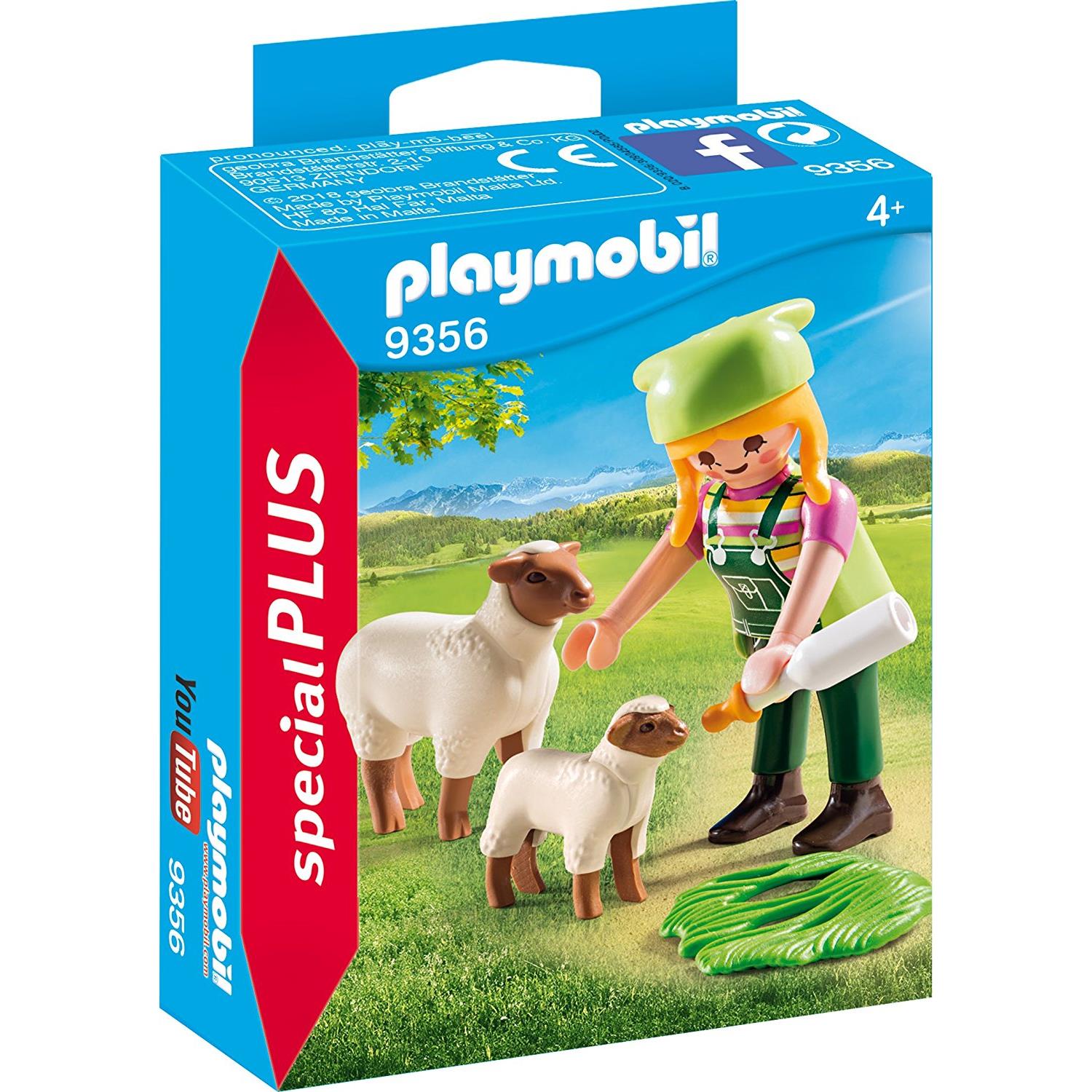 PLAYMOBIL 9356 Bäuerin mit Schäfchen