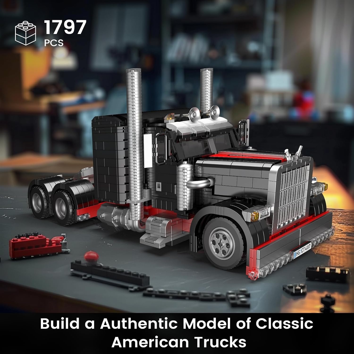 Mould King 10037 Amerikanischer Truck